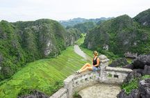 1 Day Luxury Tour to Ninh Binh Bai Dinh Trang An Mua Cave 
