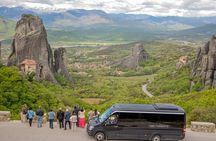 Athens: Meteora Monasteries, Caves & Coastal Stopovers with Lunch