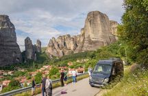 Athens: Meteora Monasteries, Caves & Coastal Stopovers with Lunch