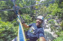 Zipline, Snorkel and Party Catamaran with Dunn's River Climb