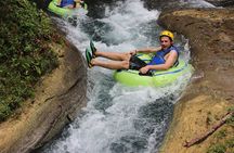 Zipline, Tubing and Island Gully Falls at White River