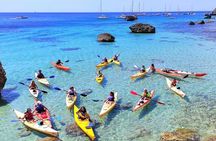 Guided Kayak Excursion in the Gulf of Cagliari