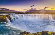 Half-Day Combo Tour to Goðafoss, Laufas and The Christmas House