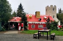 Winter Combo Godafoss Christmas House and The Forest Lagoon