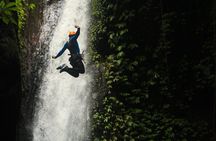 5Hrs Advanced Canyoning (50m) 12 Rappels (Pickup, Lunch & GoPro)