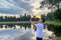 Angkor Highlight Sunrise Guided Tour & Banteay Srei Temple 