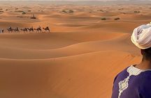 2 Days Private Fes Desert Tour with one Overnight in Luxury Desert Camp