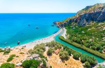 6-Hours Safari Tour in Ammoudi and Preveli Beach from Plakias
