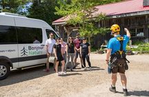 Canoe-hike day with departure from Montreal