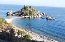 Guided tour of Giardini Naxos, Castelmola, Taormina from Catania