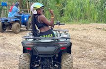 ATV and Bamboo Rafting Combo with Admission Included 