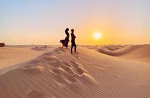 Dubai Desert Safari with Camel Riding, Sandboarding & Dinner
