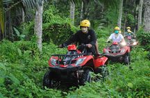2 hour Bali ATV Ride Ubud waterfall jungle and rice fild track 