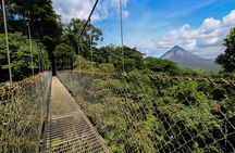 Full Combo! Hanging Bridges, Arenal Volcano, La Fortuna Waterfall