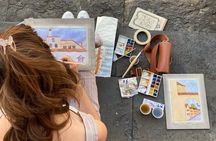 Drawing and Watercolor Workshop in the Heart of Florence