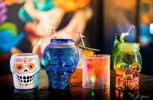 Mezcal vs. Tequila Cocktail Tasting in a Cantina