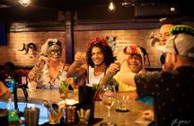 Mezcal vs. Tequila Cocktail Tasting in a Cantina