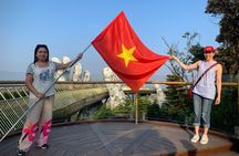 Golden Hands Bridge Sunset Tour from Hoian