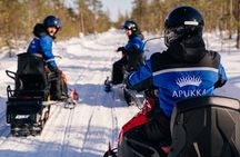 Snowmobile Safari into the Wilderness, Apukka Resort Rovaniemi