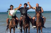 Dunn’s River Falls & Horseback Ride n Swim Guided Tour In Jamaica