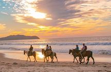NEW!! Combo ATV & Horseback Ride. Beach & Desert. Tequila Tasting
