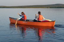 Canoe Down The River Trip in Lapland