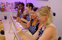 Rome Art Class: Painting & Unlimited Wine