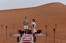 Full Day Private Desert Safari Tour with Live BBQ Dinner in Dubai
