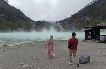 Private Tour to Bandung Volcano Hot Springs and Mud bathing