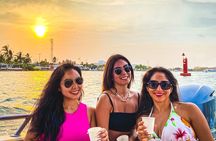 Golden Hours Cartagena: Sunset Boat Ride, Open Bar & Island Party