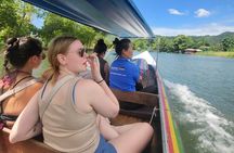 Boat trip River Kwai and Erawan Falls Full Day Tour From Bangkok