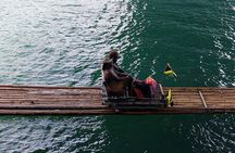 Bamboo Rafting, Frenchman Cove, Boston Jerk Centre in Portland
