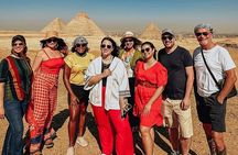 Full-Day Tour to Giza Pyramids Saqqara Memphis Sphinx Private