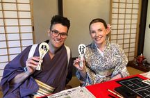  Kimono and Calligraphy Experience in Miyajima