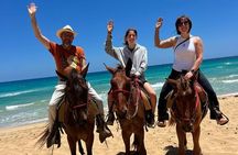 Beach Sunset Horseback Ride in Punta Cana