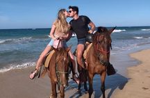 Beach Sunset Horseback Ride in Punta Cana