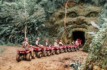 Gorilla Cave ATV Bali Ubud, Monkey Forest, Temple, and Lunch