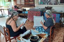 Full Day Private Batiks Class to Miniature Park with Lunch & Gift