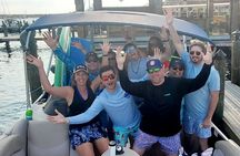 Private Captained Pontoon to Crab Island in Destin 3,4,5, or 6 Hr