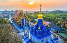 Chiang Rai White Temple, Blue Temple and more from Chiang Mai
