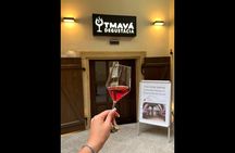 Wine tasting in the dark with Sommelier