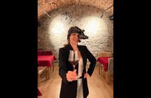 Wine tasting in the dark with Sommelier