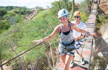 Zipline Extreme at Canopy Costa Azul: suspension bridge, rappel and ziplines