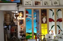 2/3 Hours Art Stained Glass Course in Trastevere