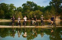 Off-road scooter outing between lakes and Pessac-Léognan vineyards