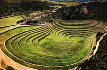 Excursion to Moray & salt mines with textile visit in Chinchero.