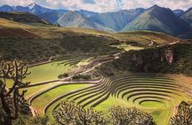 Excursion to Moray & salt mines with textile visit in Chinchero.