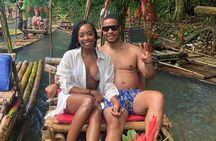 Great River Bamboo Rafting and Limestone Massage from Montego Bay