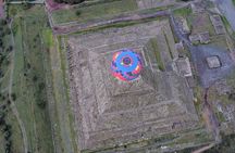 Hot Air Balloon Flight over Teotihuacan with CDMX Transportation