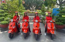 The insider's Hanoi + Train Street 4,5 Hours Female Ao Dai Riders